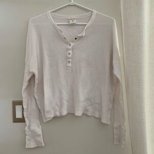 Aerie Waffle Knit Long Sleeve